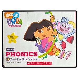 Scholastic Nick Jr. Dora the Explorer Phonics BOXED SET Pack 2